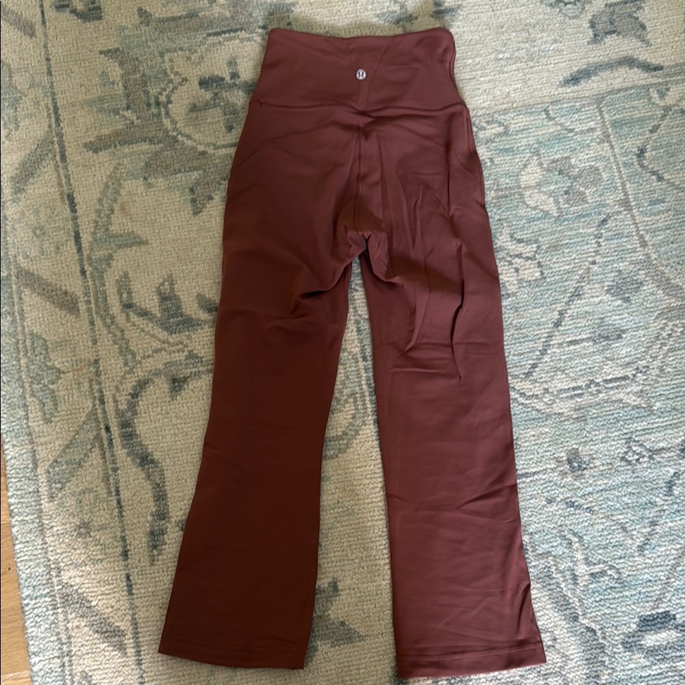 lululemon athletica align flare Brown Leggings size 4
